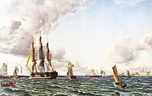 "Valdemar"の出航 (1856)