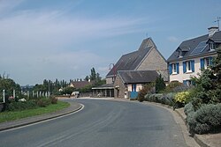 Skyline of Le Mesnil-Opac