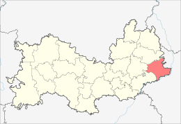 Dubënskij rajon – Mappa
