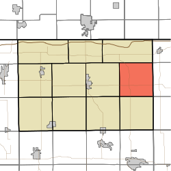 Vị trí trong Quận LaGrange, Indiana