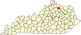 Localisation de Comté de RobertsonRobertson County