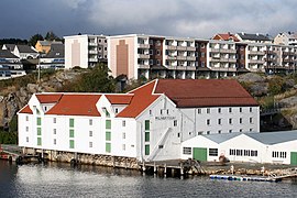 Milnbrygga i Kristiansund med Norsk klippfiskmuseum