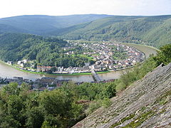 La Meuse à Monthermé.