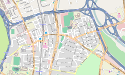 Street map of Mowbray