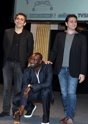 Immagine Nakache Omar Sy Toledano Lumières 2012.jpg.