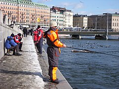 A pesca amadora em Norrström