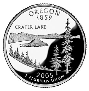 The Oregon State version of the U.S. Quarter f...
