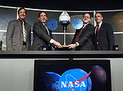 Orion Contractor Selected August 31, 2006, at NASA Headquarters.