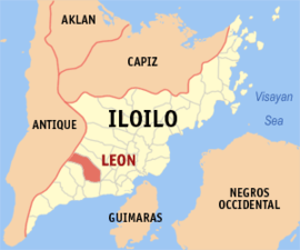 Leon na Iloilo Coordenadas : 10°46'51.06"N, 122°23'21.84"E