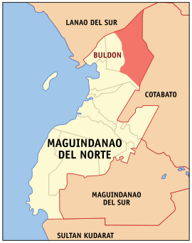 Buldon na Maguindanao do Norte Coordenadas : 7°31'N, 124°22'E
