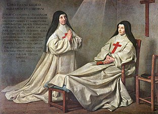 La Mère Catherine-Agnès Arnauld et la sœur Catherine de Sainte Suzanne de Champaigne, Philippe de Champaigne, 1662