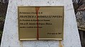 Placa en homenaxe a Francisco A. Rodríguez Poveda