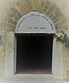 Porte d'entrée de la chapelle