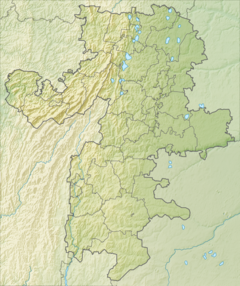 Mapa lokalizacyjna obwodu czelabińskiego
