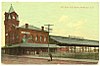 Postcard view of the Erie Railroad's Rochester station in 1908