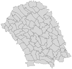 Mapa lokalizacyjna okręgu Botoszany