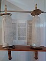 The first Torah Scroll, brought to South Africa by Aaron de Pass