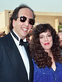 Vincent Schiavelli ja Allyce Beasley vuonna 1987.