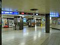 Tozai Line platform concourse