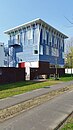 Blauwe huis in Amsterdam (april 2019)