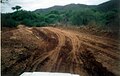 The access road to Santa Rosa.