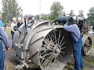 Munktells Mekaniska Verkstad-traktor med tändkulemotor, Jädersbruksdagarna 2012