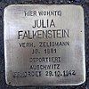 Stolperstein für Julia Falkenstein