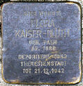 Stolperstein für Flora Kaiser-Blüth (Raschdorffstraße 17)