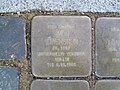 der Stolperstein für Simon Löwenstein