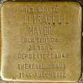 Stolperstein für Elisabeth Mayer (Friesenplatz 12)