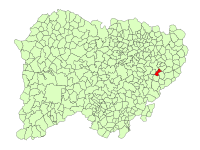 Localisation de Pedrosillo de Alba