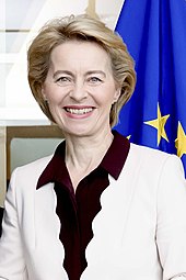 Ursula von der Leyen President of the European Commission
(since 1 December 2019) Ursula von der Leyen (49468709252).jpg