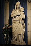 Vierge à l'Enfant Notre-Dame-de-toute l'Europe, anonyme, sans doute du XIXe siècle.