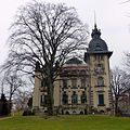 Villa mit Einfriedung, Villengarten und Grottenanlage (Weigangvilla)