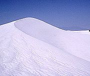 dunes de gypse de White Sands, Nouveau-Mexique, États-Unis