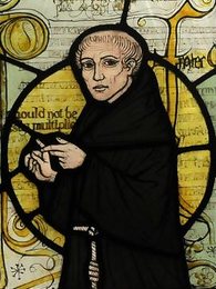 William of Ockham foreshadowed Luther's view of sola scriptura
. William of Ockham.png