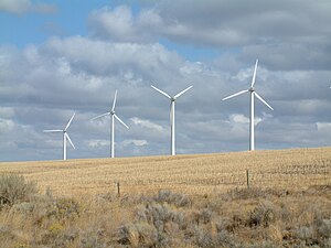 Wind Turbines in Eastern Oregon