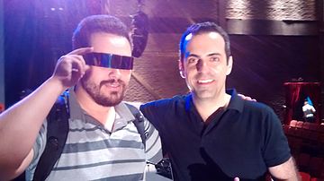 Zennon e Hugo Barra