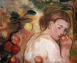 Jeune femme à la pomme (Ève)