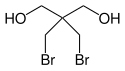 Strukturformel von 2,2-Bis(brommethyl)propan-1,3-diol