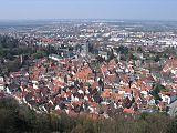 Weinheim von der Burg Windeck