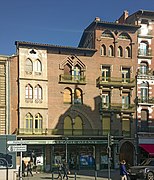 Calle Ozenne en Toulouse (principios del siglo XX)