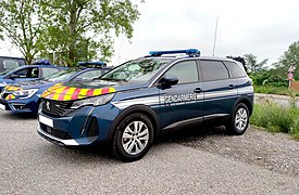 Peugeot 5008 II phase 2 de la gendarmerie