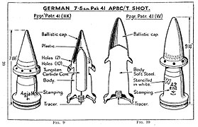 Granate 7,5-cm-PaK 41 A.P.B.C./T. (1940er-Jahre)