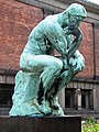 Coleção de escultura francesa: O pensador, de Rodin
