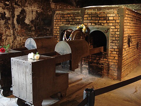krematorium, Auschwitz Birkenau