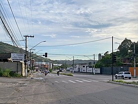 Trecho da Avenida Tancredo Neves no Industrial Novo Reno