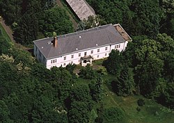 Aerial photograph: Baktalórántháza Palace