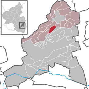 Poziția localității Battenberg (Pfalz)