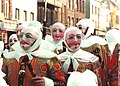 24 février 2009 Administrateurs chassant le vandale tout frais du printemps lors du Carnaval de Binche